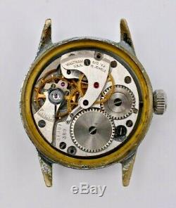 1942 WW2 Navy Pilots Hacking Watch A-11, Black, WALTHAM FSSC 88-W-800 (P/R)