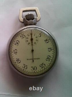 1943 Elgin Grade 469 WWII Bomb Timer Stop Watch. For Parts