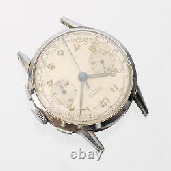 1950's Aurole Chronograph Halgreen Dial Landeron 51 Chronograph Movement Parts