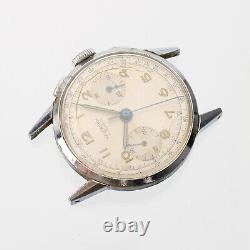 1950's Aurole Chronograph Halgreen Dial Landeron 51 Chronograph Movement Parts