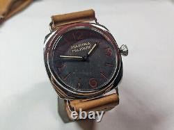1950's Vintage 3646 Radiomir 3 pieces construction case / Wristwatch Homage