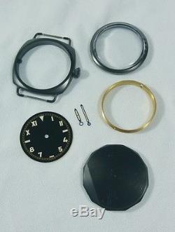 1950's Vintage 3646 Radiomir 3 pieces construction case kits for Watch Project