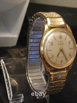 1950s Benrus Selfwinding CF-1/ETA 1256 Mechanical Watch, For Parts Or Repair