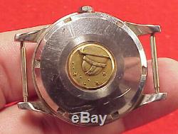 1959 Omega 34mm Constellation 551 14381 8sc Stainless Steel Wristwatch Hsprg Bad