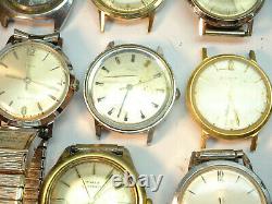1960'-1970's Timex Automatic Watches For Restoration Or Parts Several Running