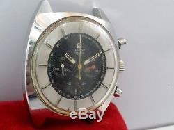 1960s Vintage Tissot Seastar T12 Cal 1281 Chronograph Watch Only For Spare Parts