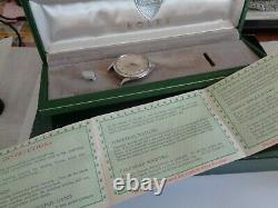 1964 Rolex Oyster Perpetual Ref 5552 Mens Watch For Parts Or Repair With Org Box