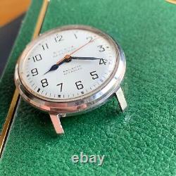 1965 Bulova Accutron 214 Railroad Approved Stainless Steel Watch PARTS / REPAIR