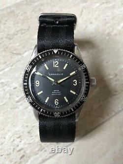 1966 Caravelle Seahunter N0 Devil Diver 666 Watch Running But Unoriginal Parts