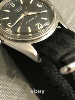 1966 Caravelle Seahunter N0 Devil Diver 666 Watch Running But Unoriginal Parts