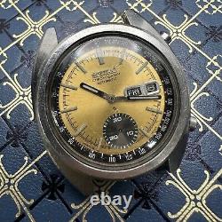 1969 SEIKO 6139-6013 Automatic Mens Chronograph For Part or Repair