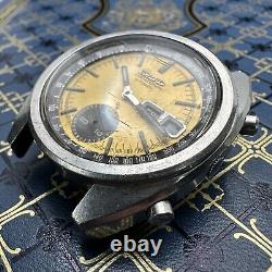 1969 SEIKO 6139-6013 Automatic Mens Chronograph For Part or Repair