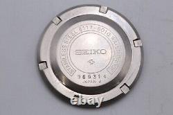 1969 Seiko World Time Perpetual Calendar Watch Steel, Tropical Dial 6117-6010