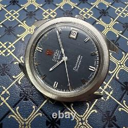 1970 Omega f300 Ref. 198.001 Electronic Tuning Fork Watch For Repair/Restore