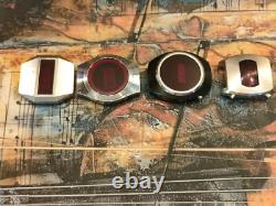 1970s Vintage Lot Red LED Digital Quartz Steel Watches For Parts or Repair
