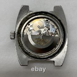 1971 Caravelle Bulova N1 Devil Diver 666ft. Dive Watch For Parts or Repair