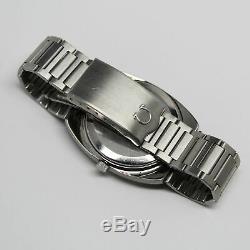 1974 Omega Seamaster Automatic Date Watch Caliber 1012 Bracelet For Parts Repair