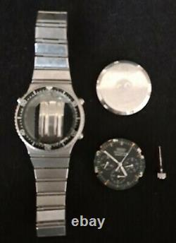 1984 Seiko Sports 100 Chronograph 15 jewels 7A28A Watch For Repair/Parts