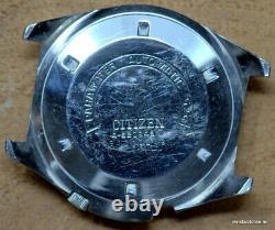 2 Citizen Divers Parawater 4-520343 Y and 7 Star AP55 2812 Y Cases for Parts