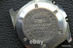 2 Citizen Divers Parawater 4-520343 Y and 7 Star AP55 2812 Y Cases for Parts