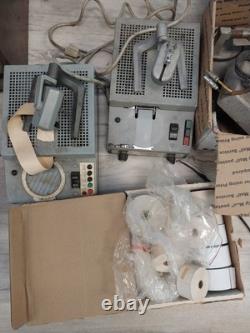 2 Vintage L&R Tickoprint Standard Made Watch Timing Machine For Parts