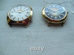 2 Watches 1974 Bulova Accutron, 17 Jewels. Not Running. For Prepairs-parts Only