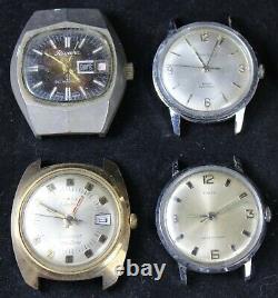 (20) Mens Watch Lot for Parts/Repair Timex Caravelle Diantus Vintage