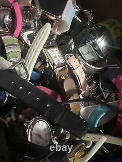 20 Pounds Watches Mix, Men Woman Untested New And Used For Resale, Parts, Repair