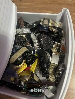 20 Pounds Watches Mix, Men Woman Untested New And Used For Resale, Parts, Repair