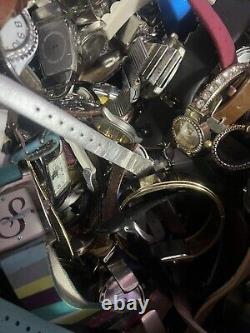 20 Pounds Watches Mix, Men Woman Untested New And Used For Resale, Parts, Repair