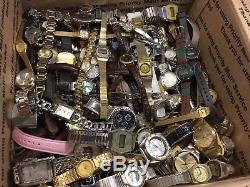 200 Vintage & Other Watches Mix Lot For Repair/Parts Used Condition (#GL198)