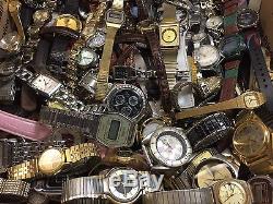 200 Vintage & Other Watches Mix Lot For Repair/Parts Used Condition (#GL198)