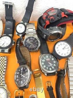 210 Assorted Watches Seiko Citizen Casio Repair/parts Junk Lot Watchmaker