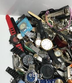 23lbs Womens & Mens Untested Watches Parts, Repair, Resale or Wear