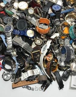 23lbs Womens & Mens Untested Watches Parts, Repair, Resale or Wear