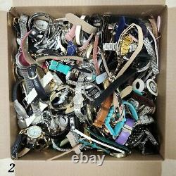 25 Lbs Mens & Womens Mixed Watch Lot #2 FOR PARTS / REPAIR READ DESCRIPTION