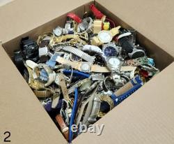 25 Lbs Mens & Womens Mixed Watch Lot #2 FOR PARTS / REPAIR READ DESCRIPTION
