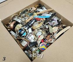 25 Lbs Mens & Womens Mixed Watch Lot #3 FOR PARTS / REPAIR READ DESCRIPTION