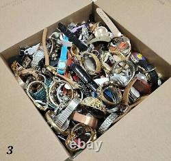 25 Lbs Mens & Womens Mixed Watch Lot #3 FOR PARTS / REPAIR READ DESCRIPTION