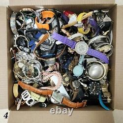 25 Lbs Mens & Womens Mixed Watch Lot #4 FOR PARTS / REPAIR READ DESCRIPTION