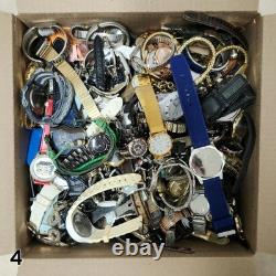25 Lbs Mens & Womens Mixed Watch Lot #4 FOR PARTS / REPAIR READ DESCRIPTION