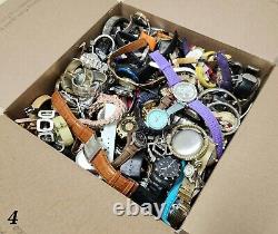 25 Lbs Mens & Womens Mixed Watch Lot #4 FOR PARTS / REPAIR READ DESCRIPTION