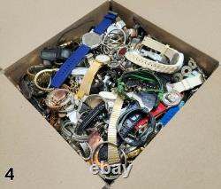 25 Lbs Mens & Womens Mixed Watch Lot #4 FOR PARTS / REPAIR READ DESCRIPTION