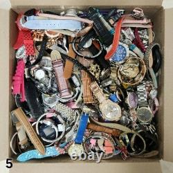 25 Lbs Mens & Womens Mixed Watch Lot #5 FOR PARTS / REPAIR READ DESCRIPTION