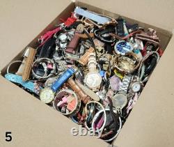 25 Lbs Mens & Womens Mixed Watch Lot #5 FOR PARTS / REPAIR READ DESCRIPTION