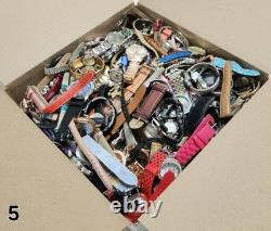 25 Lbs Mens & Womens Mixed Watch Lot #5 FOR PARTS / REPAIR READ DESCRIPTION