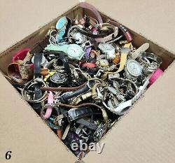 25 Lbs Mens & Womens Mixed Watch Lot #6 FOR PARTS / REPAIR READ DESCRIPTION