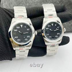 36/41mm Mechanical Watch Sapphire Glass Luminous Watch Parts for NH35 Movement
