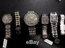 36 Watches Of Various Types For Parts Or Not Working