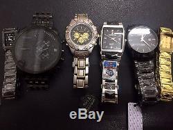 36 Watches Of Various Types For Parts Or Not Working